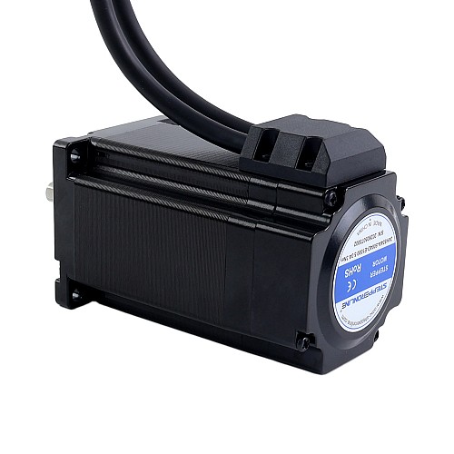 Serie S Estándar Nema 24 motor paso a paso de lazo cerrado 3,0Nm(424,83oz.in) encoder 1000PPR(4000CPR) - 24HS34A-5004D-E1000 | StepperOnline