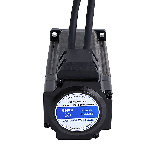 Motor de circuito cerrado Nema 24 serie S 4,0Nm(566,45oz.in) codificador 1000PPR(4000CPR) Motor de circuito cerrado Nema 24 serie S 4,0Nm(566,45oz.in) codificador 1000PPR(4000CPR)