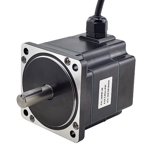 Serie P IP67 a prueba de agua Nema 34 Motor paso a paso 6.0A 4.5Nm(637.38oz.in) Serie P IP67 a prueba de agua Nema 34 Motor paso a paso 6.0A 4.5Nm(637.38oz.in)