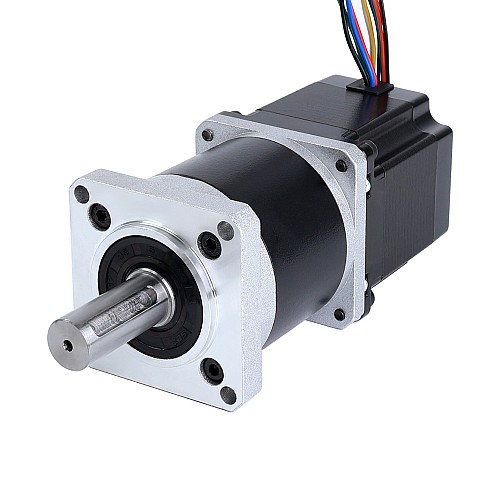 Motor paso a paso Nema 23 con relación de transmisión de caja de cambios de alta precisión 50:1 y codificador magnético 1000PPR(4000CPR) Motor paso a paso Nema 23 con relación de transmisión de caja de cambios de alta precisión 50:1 y codificador magnético 1000PPR(4000CPR)