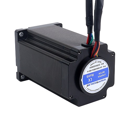 Motor paso a paso de lazo cerrado Nema 24 4,00Nm(566,45oz.in) con encoder magnético 1000PPR(4000CPR) Motor paso a paso de lazo cerrado Nema 24 4,00Nm(566,45oz.in) con encoder magnético 1000PPR(4000CPR)