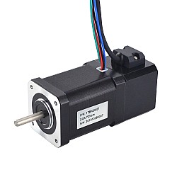 Motor paso a paso Nema 17 serie P 72 Ncm(101,98oz.in) con freno electromagnético