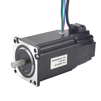 Motor paso a paso Nema 23 serie P 2Nm(283.28oz.in) con freno electromagnético
