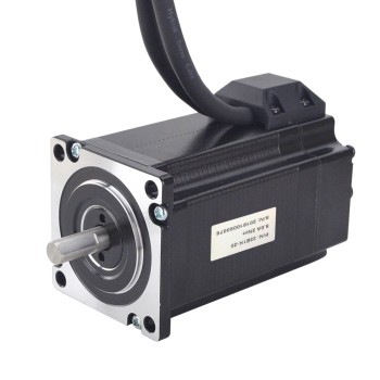 Motor de circuito cerrado Nema 23 serie P 2Nm(283,22oz.in) con codificador 1000PPR(4000CPR)