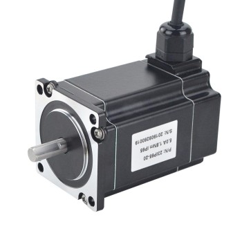 Motor paso a paso Nema 23 a prueba de agua IP65 serie P 5.0A 2Nm(283.22oz.in)