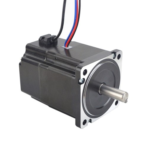 Motor paso a paso Nema 34 serie P 4,5Nm(637,38oz.in) con freno electromagnético