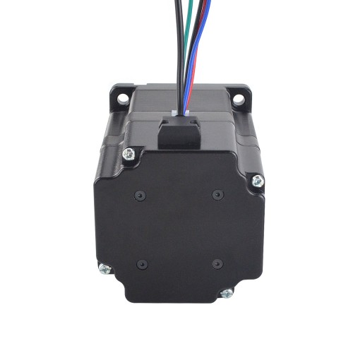 Motor paso a paso Nema 34 serie P 4,5Nm(637,38oz.in) con freno electromagnético