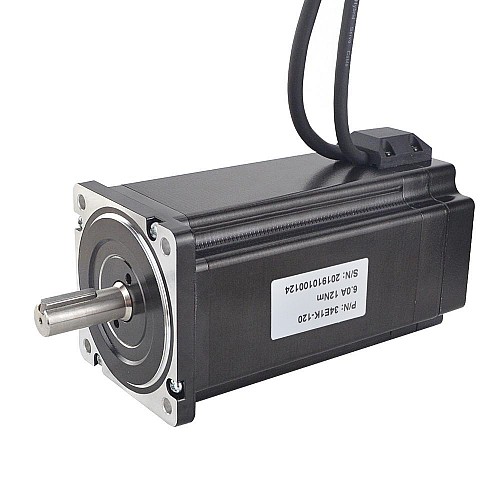 Motor de circuito cerrado Nema 34 serie P 12Nm(1699.34oz.in) con codificador 1000PPR(4000CPR) Motor de circuito cerrado Nema 34 serie P 12Nm(1699.34oz.in) con codificador 1000PPR(4000CPR)