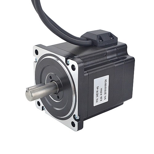 Motor de circuito cerrado Nema 34 serie P 4.5Nm(637.25oz.in) con codificador 1000PPR(4000CPR) Motor de circuito cerrado Nema 34 serie P 4.5Nm(637.25oz.in) con codificador 1000PPR(4000CPR)