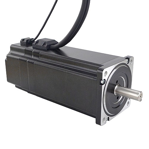 Motor paso a paso de bucle cerrado Nema 34 serie P 12Nm(1700oz.in) con freno electromagnético