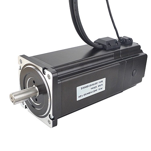 Motor paso a paso de bucle cerrado Nema 34 serie P 12Nm(1700oz.in) con freno electromagnético