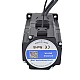 Motor paso a paso de bucle cerrado Nema 34 serie P 4,5Nm(637,38oz.in) con freno electromagnético Motor paso a paso de bucle cerrado Nema 34 serie P 4,5Nm(637,38oz.in) con freno electromagnético