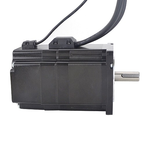 Motor paso a paso de bucle cerrado Nema 34 serie P 4,5Nm(637,38oz.in) con freno electromagnético Motor paso a paso de bucle cerrado Nema 34 serie P 4,5Nm(637,38oz.in) con freno electromagnético