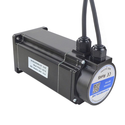 IP65 a prueba de agua Nema 34 Motor de circuito cerrado 12Nm(1700oz.in) con codificador 1000PPR IP65 a prueba de agua Nema 34 Motor de circuito cerrado 12Nm(1700oz.in) con codificador 1000PPR