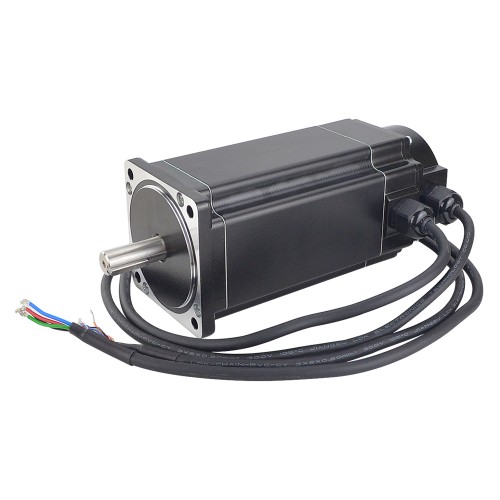 IP65 a prueba de agua Nema 34 Motor de circuito cerrado 12Nm(1700oz.in) con codificador 1000PPR IP65 a prueba de agua Nema 34 Motor de circuito cerrado 12Nm(1700oz.in) con codificador 1000PPR