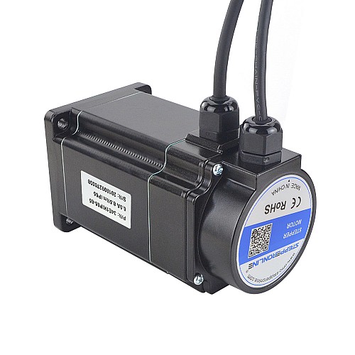 IP65 a prueba de agua Nema 34 Motor de circuito cerrado 8.5Nm(1203.94oz.in) con codificador 1000PPR