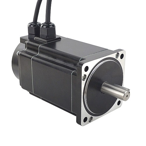 IP65 a prueba de agua Nema 34 Motor de circuito cerrado 8.5Nm(1203.94oz.in) con codificador 1000PPR
