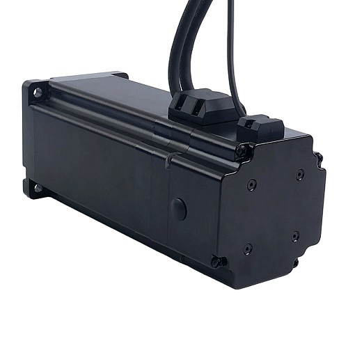 Motor paso a paso de circuito cerrado Nema 34 Serie S 12Nm(1699,34oz.in) con freno electromagnético 7,0Nm(991,28oz.in) - 34HS60-6004D-E1000-B700 | StepperOnline