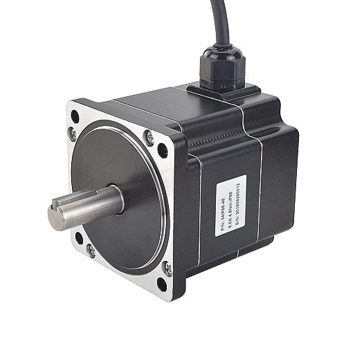 Motor paso a paso Nema 34 a prueba de agua IP65 serie P 6.0A 4.5Nm(637.38oz.in) Motor paso a paso Nema 34 a prueba de agua IP65 serie P 6.0A 4.5Nm(637.38oz.in)