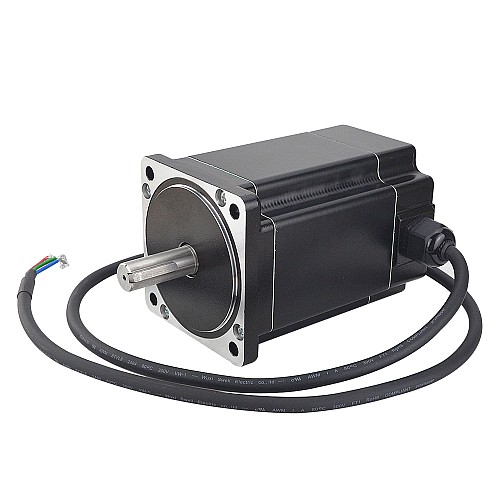 Motor paso a paso Nema 34 resistente al agua IP65 serie P 6.0A 8.5Nm(1203.94oz.in) Motor paso a paso Nema 34 resistente al agua IP65 serie P 6.0A 8.5Nm(1203.94oz.in)