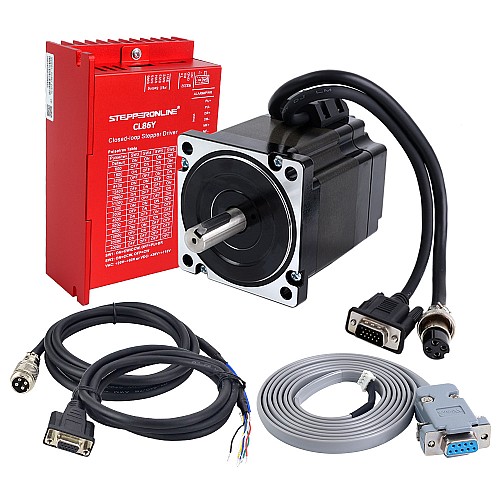 YS Series Kit V2.0 CNC Motor Paso a Paso de Closed Loop 1 Eje 4,30Nm(608,93oz.in) Motor Nema 34 y Controlador