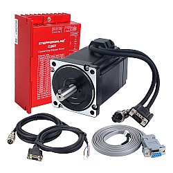 Kit V2.0 de Motor Paso a Paso de Bucle Cerrado YS Series de 1 Eje 6,50Nm(920,48oz.in) Nema 34 con Cables de 2.0m y Driver
