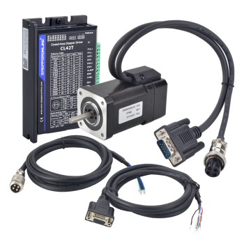 Kit CNC paso a paso de circuito cerrado de 1 eje serie TP 72Ncm(101.98oz.in) Motor Nema 17