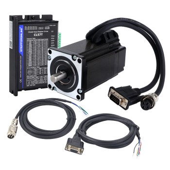Serie TS 3.0Nm(424.83oz.in) Kit de de bucle cerrado de 1 eje Motor y Driver Nema 24