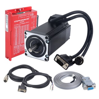 Kit CNC de Paso a Paso de Lazo Cerrado YS Series 1 Eje V2.0 3,00Nm(424,83oz.in) Nema 23 con Cables 2,0m & Driver