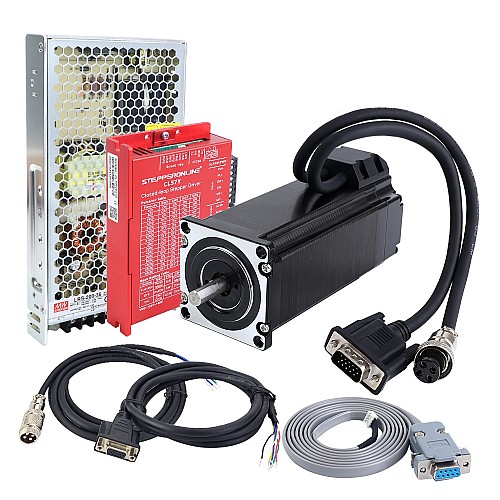 YS Series Kit Motor Paso a Paso de Closed Loop 1 Eje V2.0 3,00Nm(424,83oz.in) Nema 23 con Fuente de Alimentación - 1-CLYS30A-V20 | StepperOnline