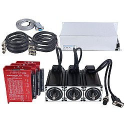 Kit CNC de Motor Paso a Paso de Lazo Cerrado YS Series 3 Ejes V2.0 3,00Nm(424,83oz.in) Motor Nema 23 con Cables 2,0m & Fuente de Alimentación