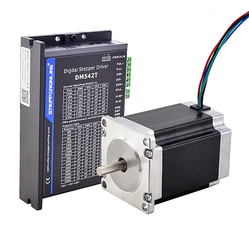 Kit CNC pasoA paso de 1 eje 1,9Nm(269oz.in) Motor pasoA paso Nema 23 y Driver Kit CNC pasoA paso de 1 eje 1,9Nm(269oz.in) Motor pasoA paso Nema 23 y Driver
