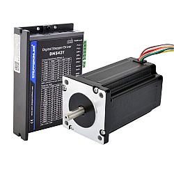 Kit pasoA paso de 1 eje 4,0Nm(566oz.in) Motor paso a paso Nema 24 y Driver