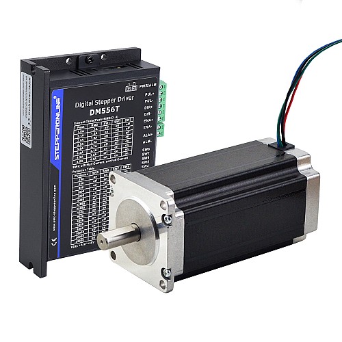 TS Series 1 Axis 3.0Nm(425oz.in) Stepper CNC Kit 4.2A Nema 23 Stepper Motor & Driver DM556T TS Series 1 Axis 3.0Nm(425oz.in) Stepper CNC Kit 4.2A Nema 23 Stepper Motor & Driver DM556T