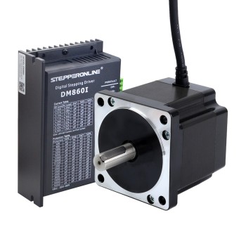 Ofertas almacén EE. UU. - Kit CNC paso a paso de 1 eje 4,8Nm(679,74oz.in) Motor paso a paso Nema 34 y controlador