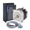 Kit CNC de motor paso a paso TES Serie 1 Eje 4,5Nm(637,25oz.in) Motor paso a paso Nema 34 y Controlador DM860TE - 1-DM860TE-34HS31 | StepperOnline