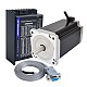 Kit CNC de motor paso a paso TES Serie 1 Eje 13Nm(1840,95oz.in) Motor paso a paso Nema 34 y Controlador DM860TE - 1-DM860TE-34HS59 | StepperOnline