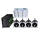 Kit CNC paso a paso de 4 ejes, motor paso a paso Nema 34, controlador y fuente de alimentación de 60V, 8,0Nm(1132,89oz.in)