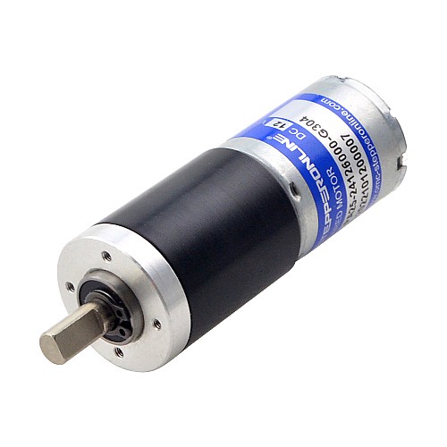 Motorreductor cepillado de 12V CC 5,5kg.cm/15RPM con caja de cambios planetaria 304:1 Motorreductor cepillado de 12V CC 5,5kg.cm/15RPM con caja de cambios planetaria 304:1