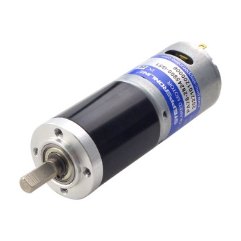 CN en oferta - Motorreductor cepillado de 24V CC 1,8kg.cm/90RPM con caja de cambios planetaria 51:1
