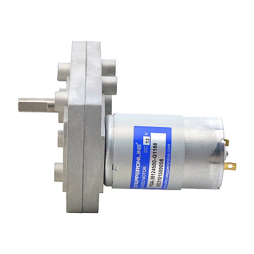 Motorreductor cepillado de 12V CC 60 kg.cm/3,5RPM con caja de cambios de dientes rectos rectangulares 1166:1 Motorreductor cepillado de 12V CC 60 kg.cm/3,5RPM con caja de cambios de dientes rectos rectangulares 1166:1