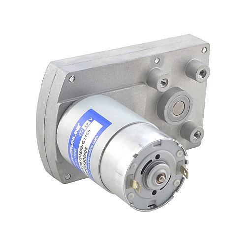 Motorreductor cepillado de 12V CC 60 kg.cm/3,5RPM con caja de cambios de dientes rectos rectangulares 1166:1 Motorreductor cepillado de 12V CC 60 kg.cm/3,5RPM con caja de cambios de dientes rectos rectangulares 1166:1