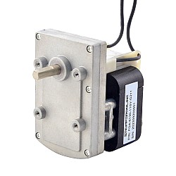 110V CA 40kg.cm/15RPM con caja de engranajes de dientes rectos rectangulares 211:1