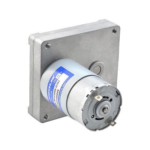 Motorreductor cepillado de 12V CC 35kg.cm/5,7RPM con caja de cambios de dientes rectos rectangulares de 392:1 Motorreductor cepillado de 12V CC 35kg.cm/5,7RPM con caja de cambios de dientes rectos rectangulares de 392:1