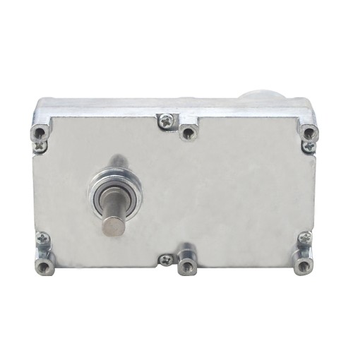 Motor de engranajes cepillado de 12V CC 100kg.cm/3,3RPM con caja de engranajes de dientes rectos rectangulares de 1269:1