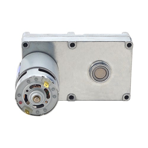 Motorreductor cepillado de 12V CC 100kg.cm/4RPM con caja de cambios de dientes rectos rectangulares 590:1 Motorreductor cepillado de 12V CC 100kg.cm/4RPM con caja de cambios de dientes rectos rectangulares 590:1