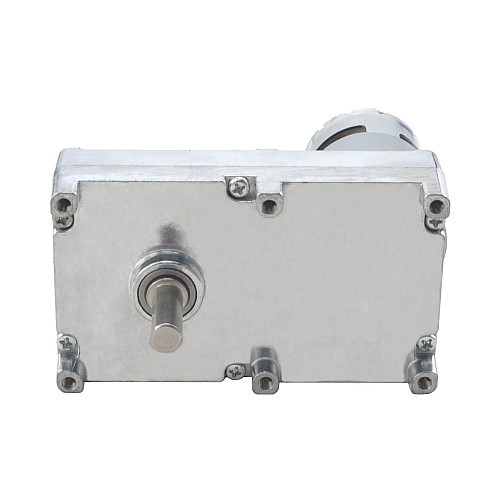 Motorreductor cepillado de 12V CC 100kg.cm/4RPM con caja de cambios de dientes rectos rectangulares 590:1 Motorreductor cepillado de 12V CC 100kg.cm/4RPM con caja de cambios de dientes rectos rectangulares 590:1