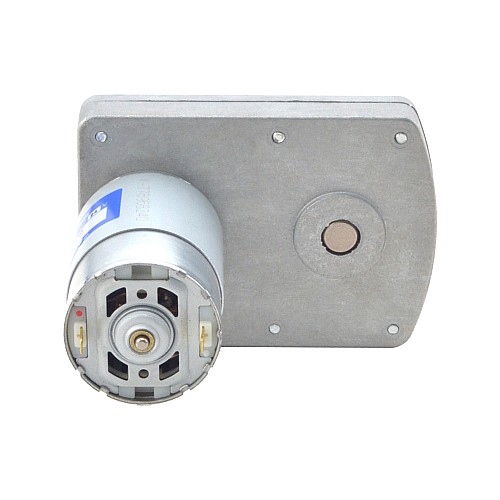 Motorreductor cepillado de 24V CC 7kg.cm/100RPM con caja de cambios de dientes rectos rectangulares 36:1