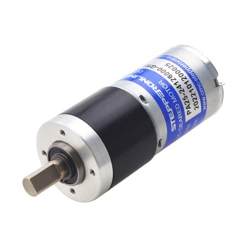 CN en oferta - Motorreductor cepillado de 12V CC 0,38kg.cm/281RPM con caja de cambios planetaria 16:1