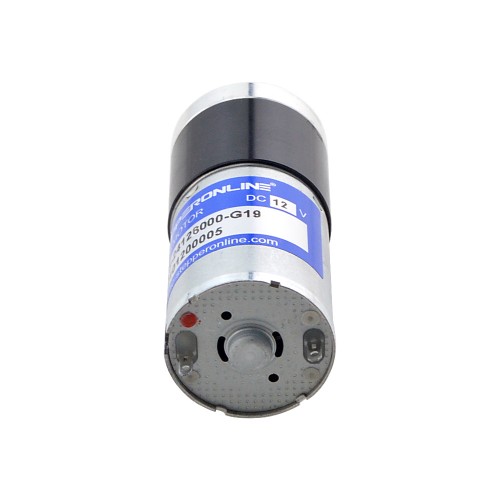 CN en oferta - Motorreductor cepillado de 12V CC 0,46kg.cm/237RPM con caja de cambios planetaria 19:1